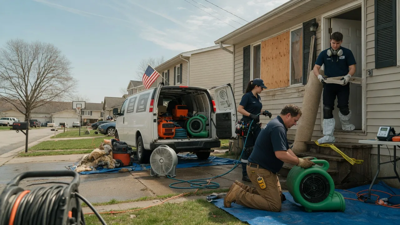 Water Damage Restoration in Beloit, OH near me